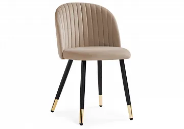 Стул на металлокаркасе Gabi dark beige