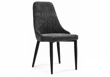 Стул на металлокаркасе Kora dark gray
