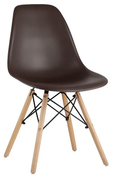 Стул DSW коричневый