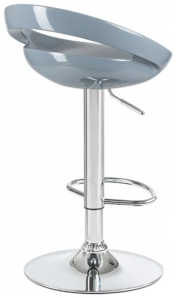 Стул барный DISCO серый фото 5