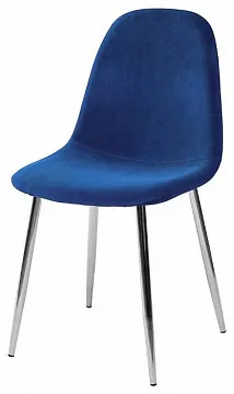 Стул PESCARA UF910-18 NAVY BLUE, велюр