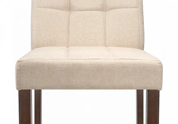 Стул деревянный Madina dark walnut / fabric cream фото 9