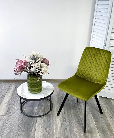 Стул DAIQUIRI BLUVEL-75 OLIVA, велюр фото 4