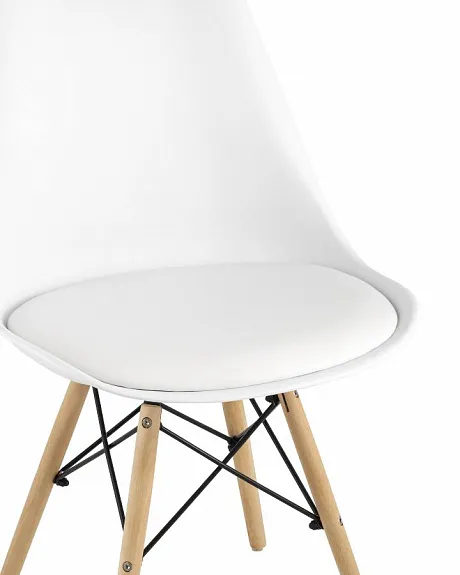 Стул Eames Soft белый фото 5