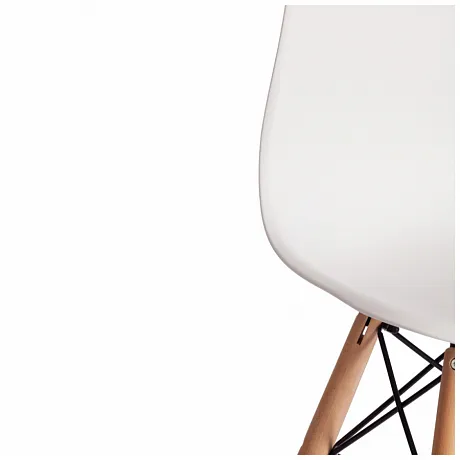 Стул барный Cindy Bar Chair (mod. 80-1) Белый, натуральный фото 7