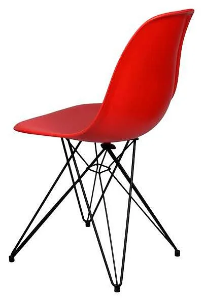 Стул Eames M красный фото 4