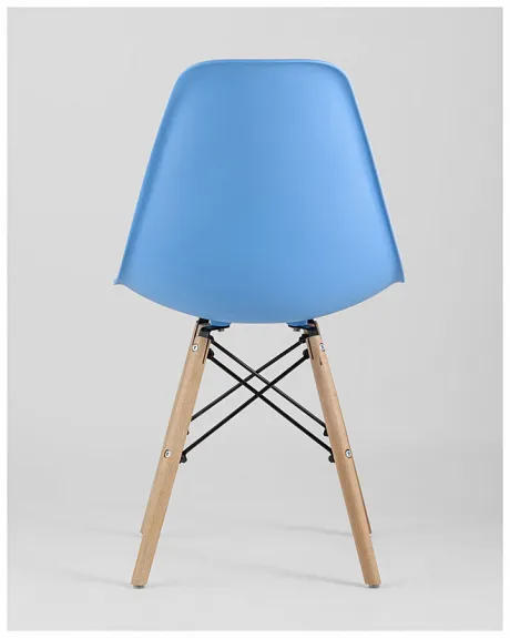Стул Eames Style DSW голубой (разборный каркас) фото 8