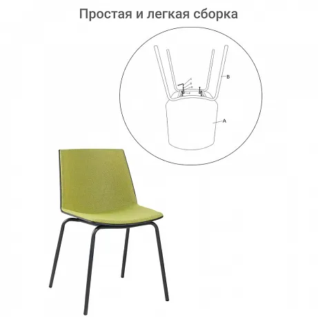 Стул Stark зеленый фото 6
