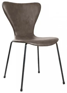 Стул Seven Leather коричневый