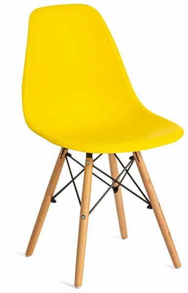 Стул CINDY (EAMES) (mod. 001), желтый