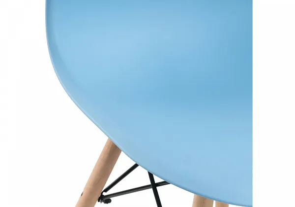 Стул Eames PC-015 голубой фото 9