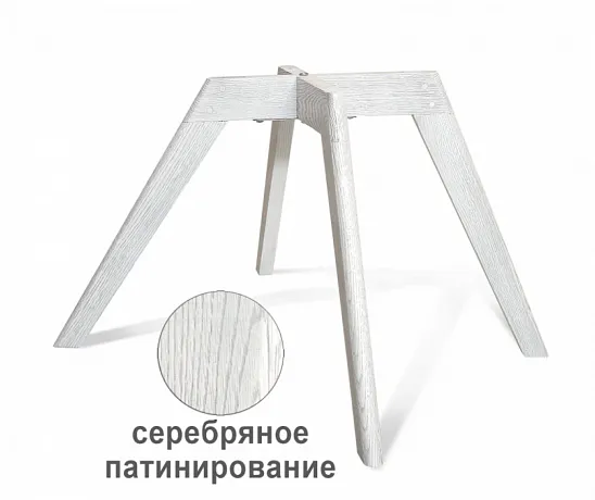 Стул SHT-ST29/S39 зеленый ral6018/белый патина серебро фото 4