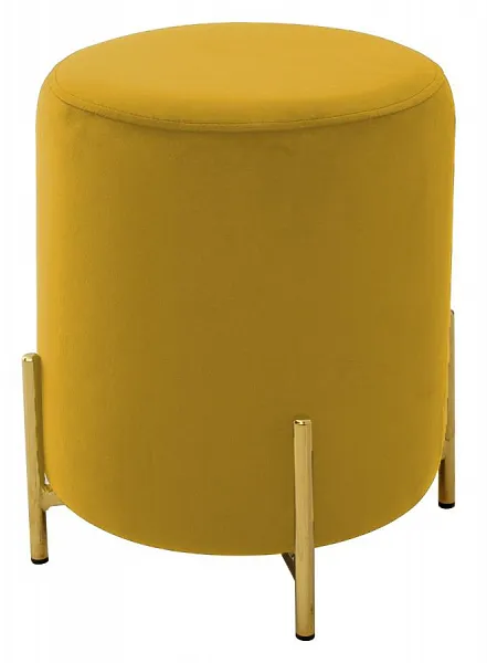 Пуф RICE BLUVEL-68 YELLOW / GOLD