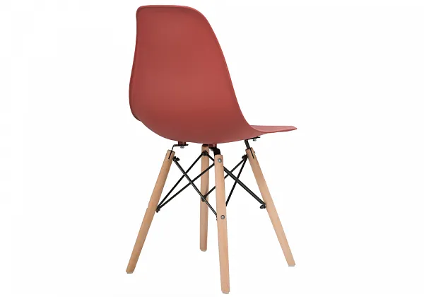 Стул Eames PC-015 бордо фото 5