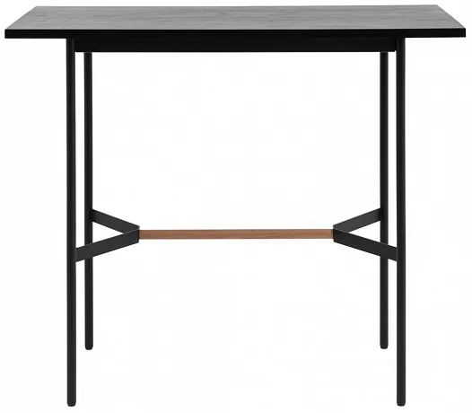 Стол барный Knobb 120*60 черный фото 4