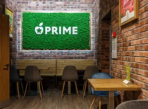 Барная стойка и мебель для кафе Prime в IQ-quarter Москва-Сити Фото 11