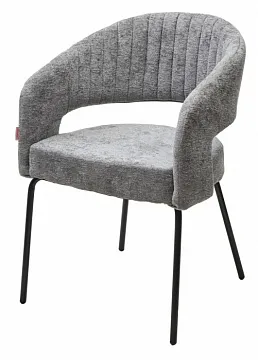 Стул SNUG 3018-17 серый, шенилл