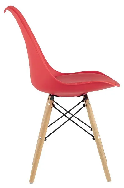 Стул Eames Soft красный фото 3