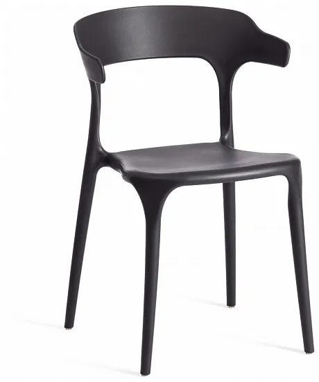 Стул TON (mod. PC33), черный 49х52