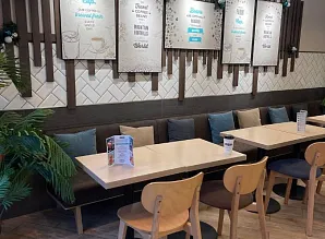 Производство мебели и барной стойки для кафе-пекарни Cinnabon на Лиговском Фото 14