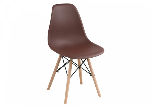 Стул Eames PC-015 коричневый фото 2