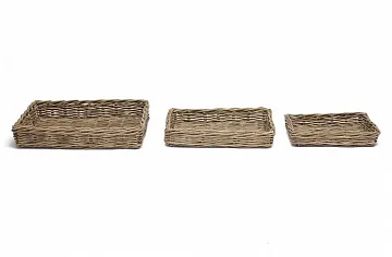 Корзина Secret De Maison Numbai (набор из 3 штук ) натуральный ротанг