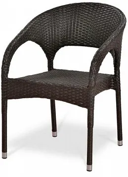 Плетеное кресло Y90C-W51 Brown