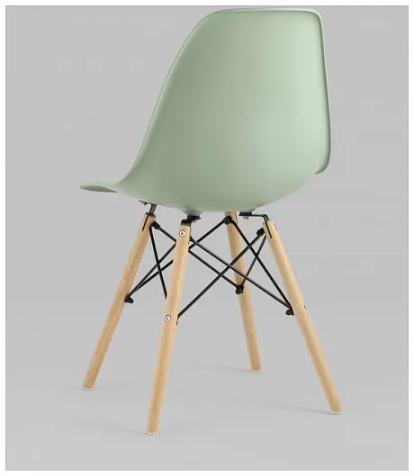 Стул Eames DSW серо-зеленый x4 фото 7
