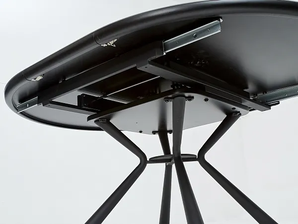 Стол VOLAND BIANCO TL-45 испанская керамика/ BLACK "белый мрамор" М-City фото 8