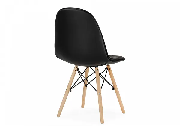 Стул деревянный Kvadro 1 black / wood фото 5