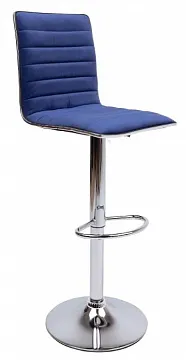 Стул барный Capri, сапфировый, велюр