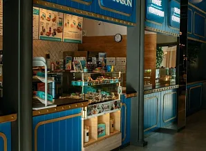 Барная стойка для кафе-пекарни Cinnabon в ТРК Vokzal 1853 Фото 11