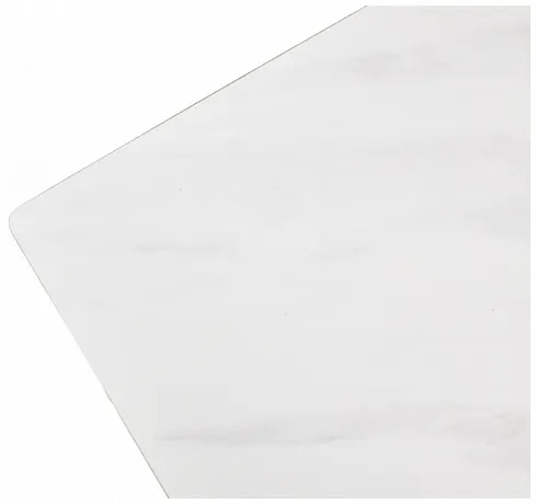Стол ORISTANO 200 MARBLES KL-99 Белый мрамор матовый, итальянская керамика/ черный каркас, ®DISAUR фото 11