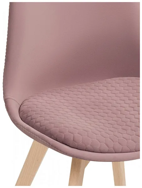 Стул деревянный Bonuss light purple / wood фото 8