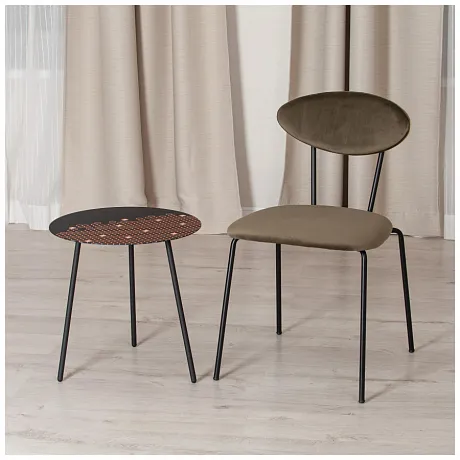 Столик кофейный TETCHAIR, черный с лого фото 4