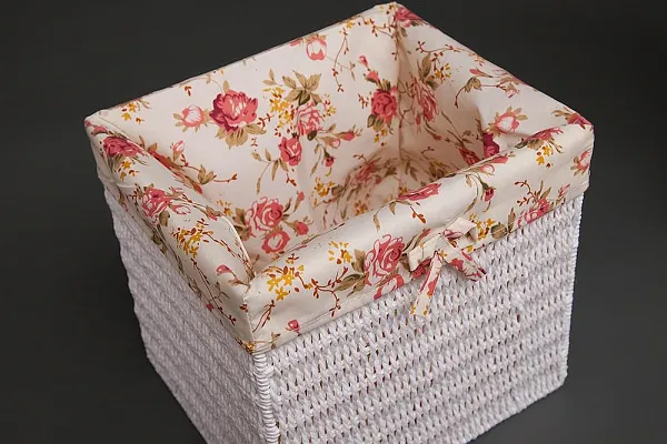 Тумба с корзиной и 2 ящиками secret De Maison ARC 2 ( mod. HX16-827 S ) paulownia, мдф, 70x40x30см, butter white (слоновая кость) фото 3