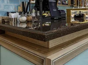 Производство мебели и стойки бара для ресторана Ванильное небо в БЦ «Baker Plaza» Фото 7