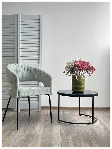 Стул SNUG 3018-04 мятный, шенилл фото 3