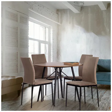 Стул CAPRI (mod. BC565-DC), бежевый HLR8 фото 10