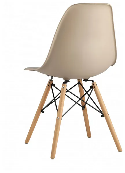 Стул Eames DSW бежевый x4 фото 5