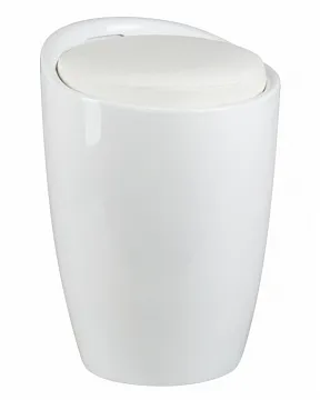 Табурет с местом для хранения LM-1100 (белый)