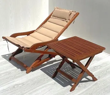 Комплект с креслом и столиком AFM-709A-T133 2pcs_Beige