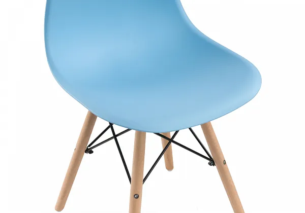 Стул Eames PC-015 голубой фото 7