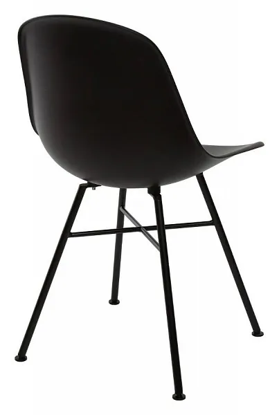 Стул BONNIE 292-CPP BLACK на металлическом каркасе фото 3
