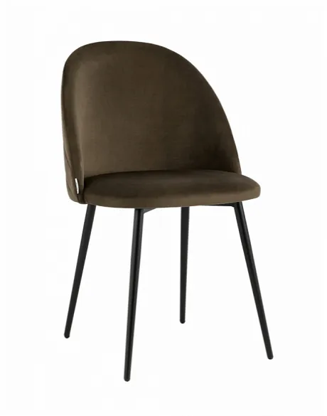 Стул Фолио велюр коричневый
