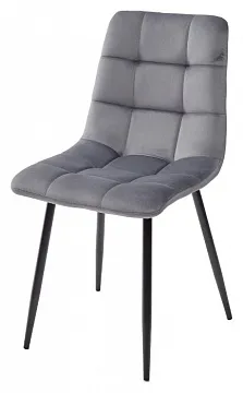 Стул CHILLI BLUVEL-14 GREY, велюр