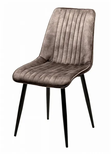 Стул REMI PK6015-08(VBP208) античный серо-бежевый, велюр