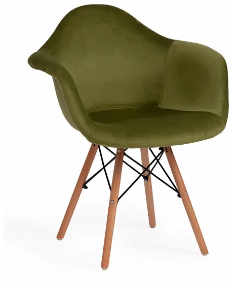Кресло CINDY SOFT (EAMES) зеленый фото 2
