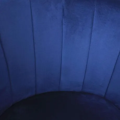 Кресло Melon, синий, велюр фото 7
