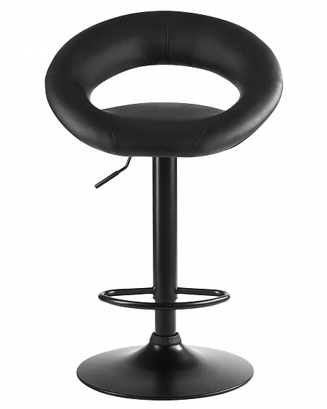 Стул барный MIRA BLACK чёрный фото 7